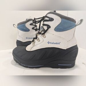 Columbia Bugabootoo ankle snow winter Boots size 6 waterproof warm fleece lined